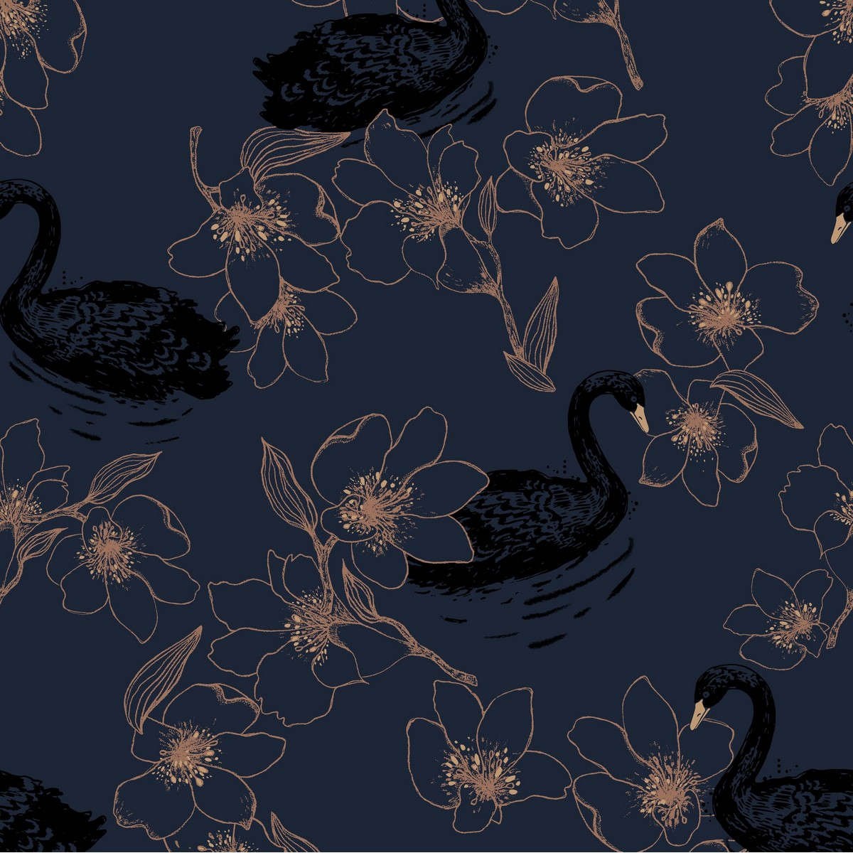 Tapet No Limits Swan 640820