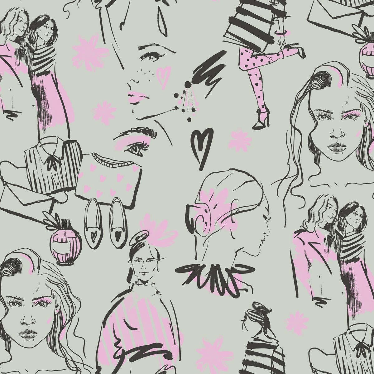 Tapet No Limits Fashion 641230