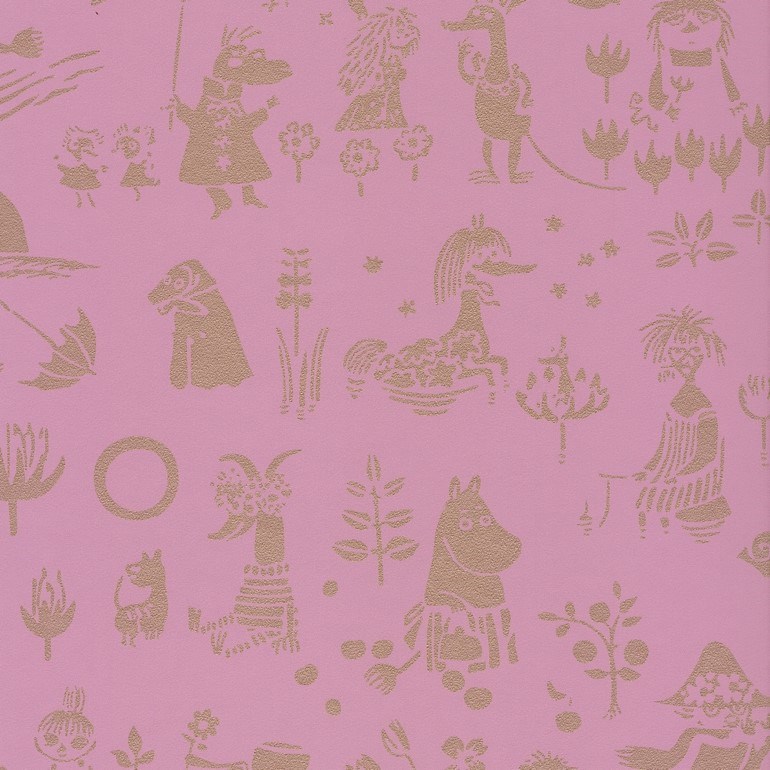 Tapet Moomin 2017 5164-5