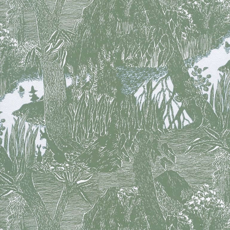 Tapet Moomin 2017 5166-1