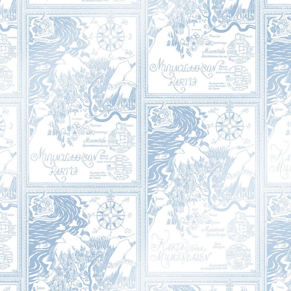 Tapet Mumin 3 5348-6