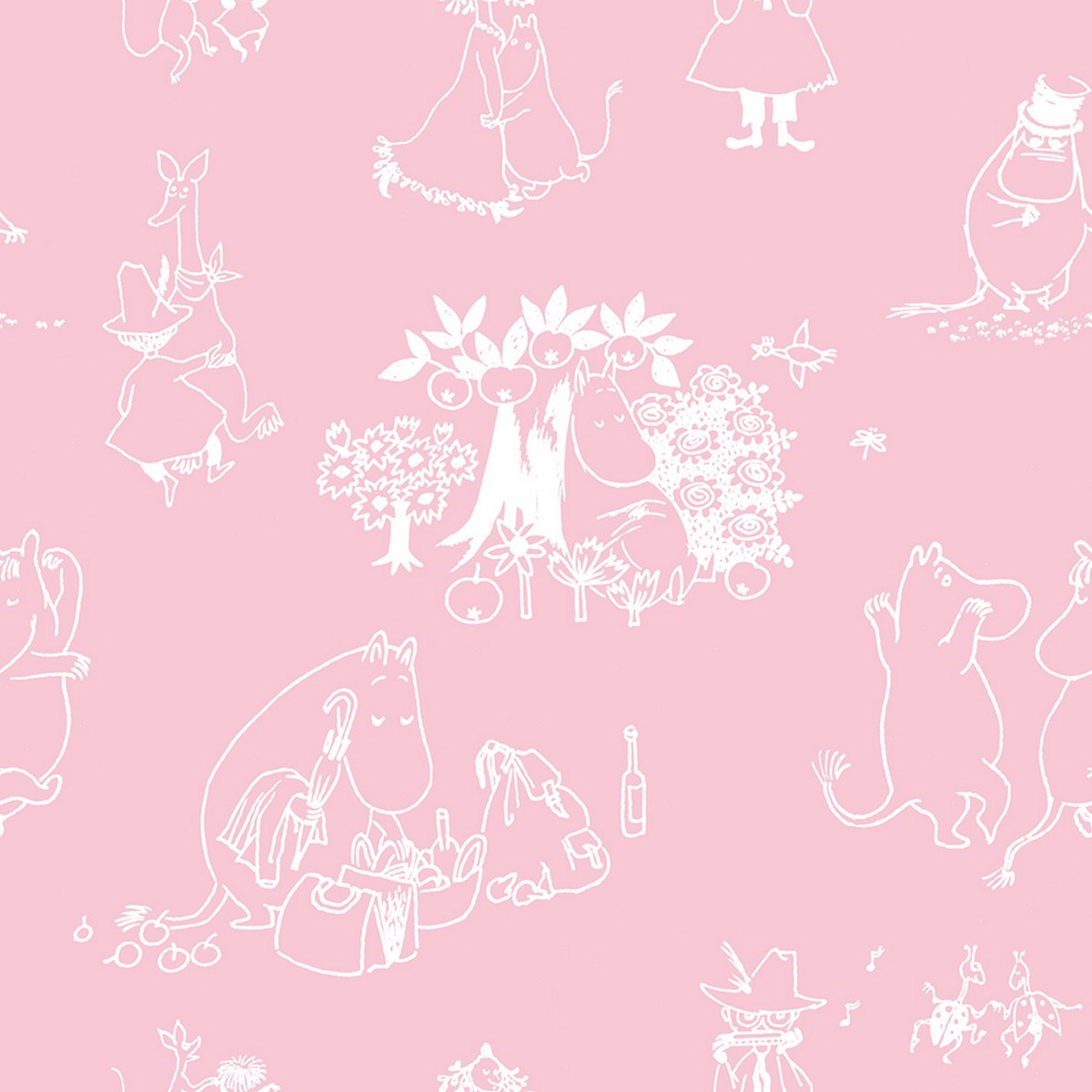 Tapet Mumin 3 5350-2