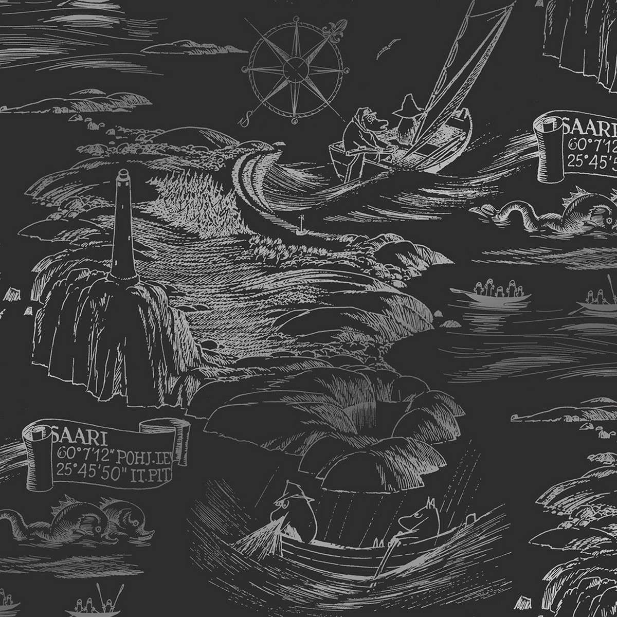 Tapet Mumin 3 5355-1