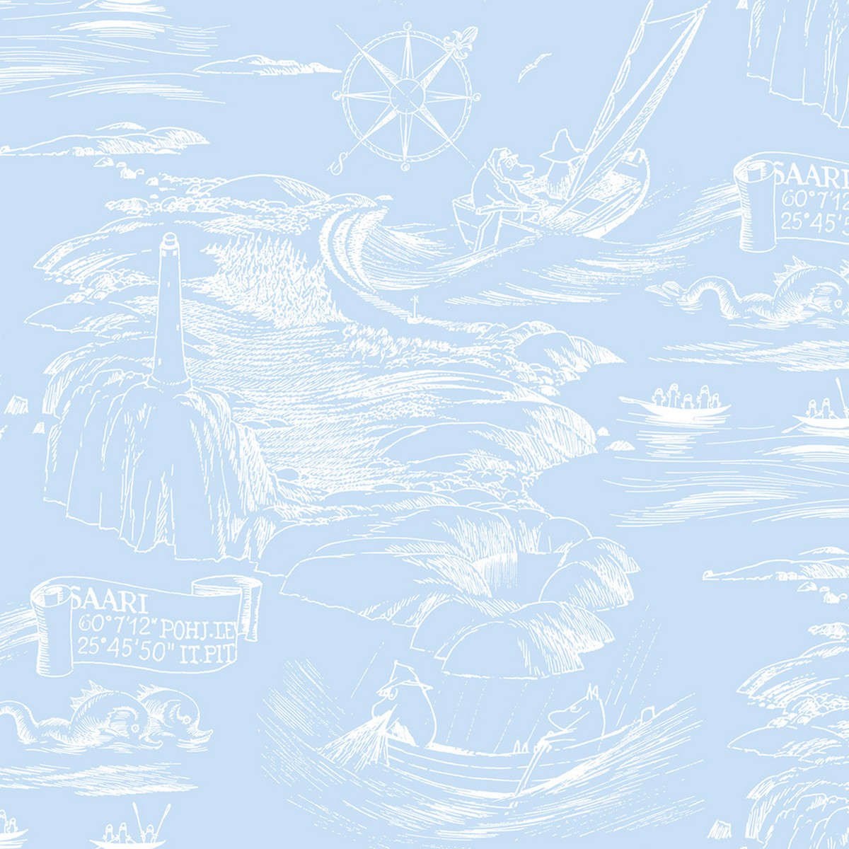 Tapet Mumin 3 5355-6