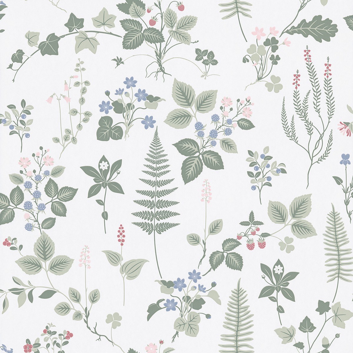 Tapet Skogslyckan Skogspromenad 5259-2