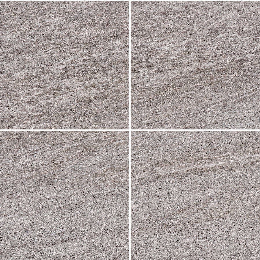 Klinker Granitkeramik Quartzit Grey D1515 Grå, 15x15cm, Matt