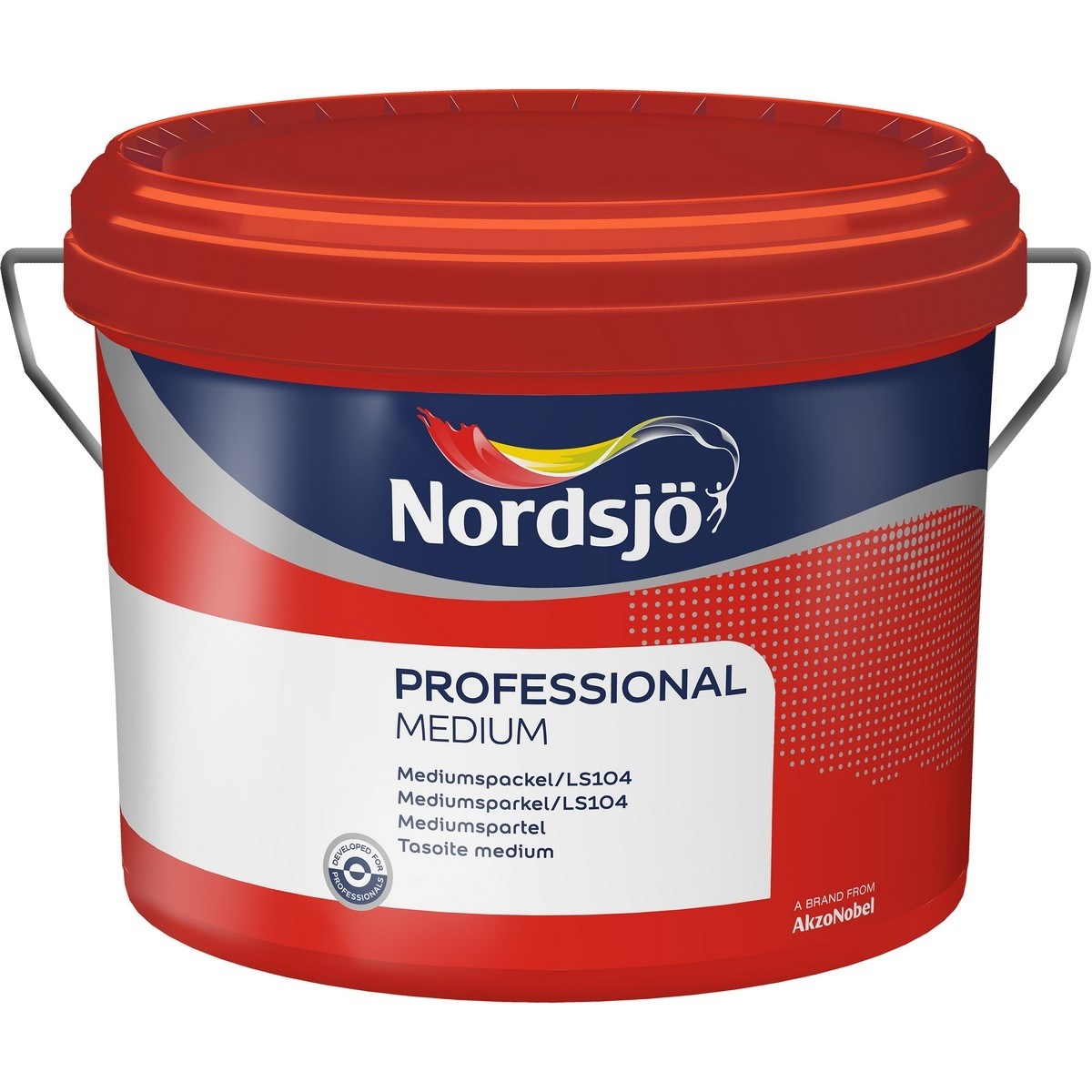 Spackel Professional Medium/lätt 104 10L