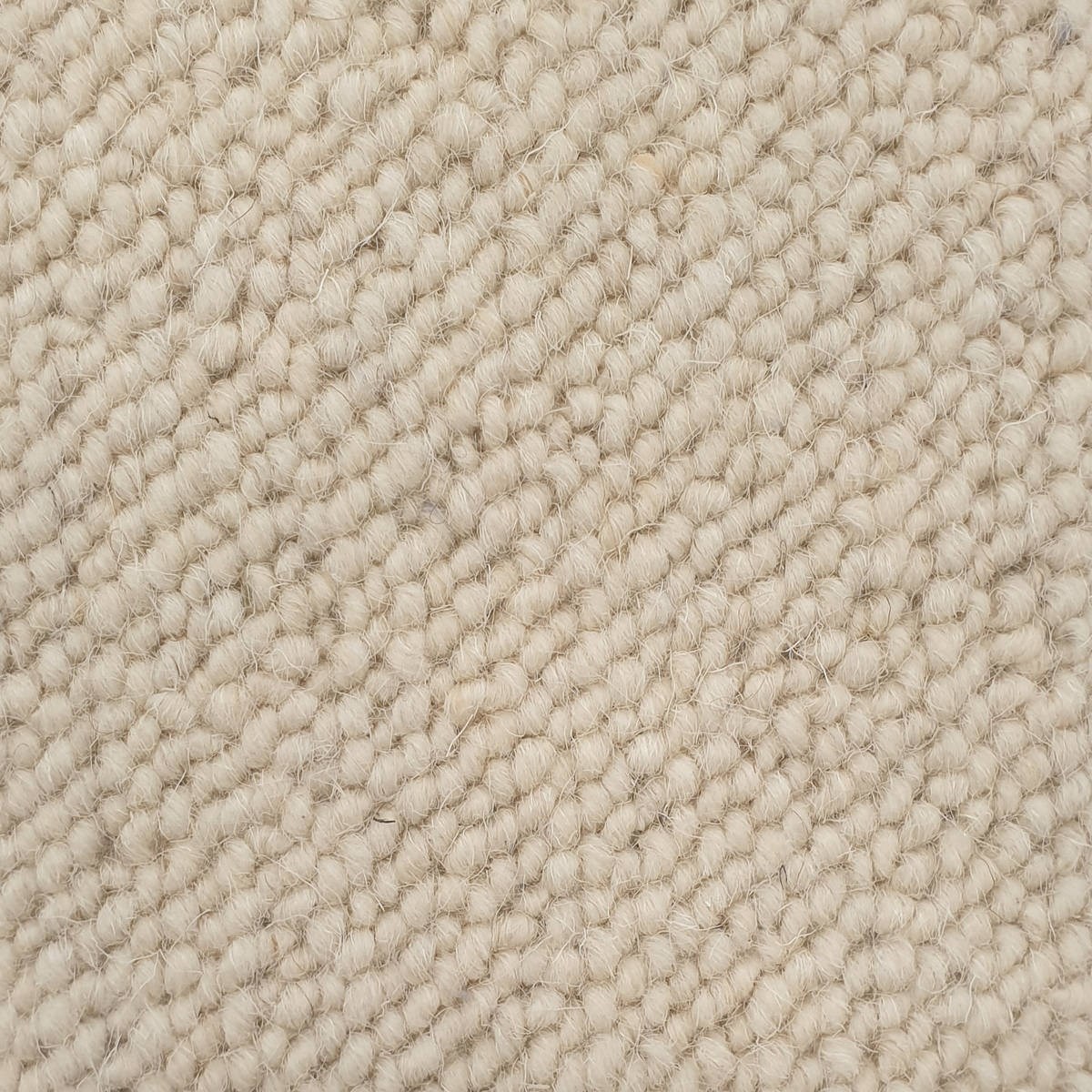 Heltäckningsmatta Canberra Wool 69 400cm, Vit