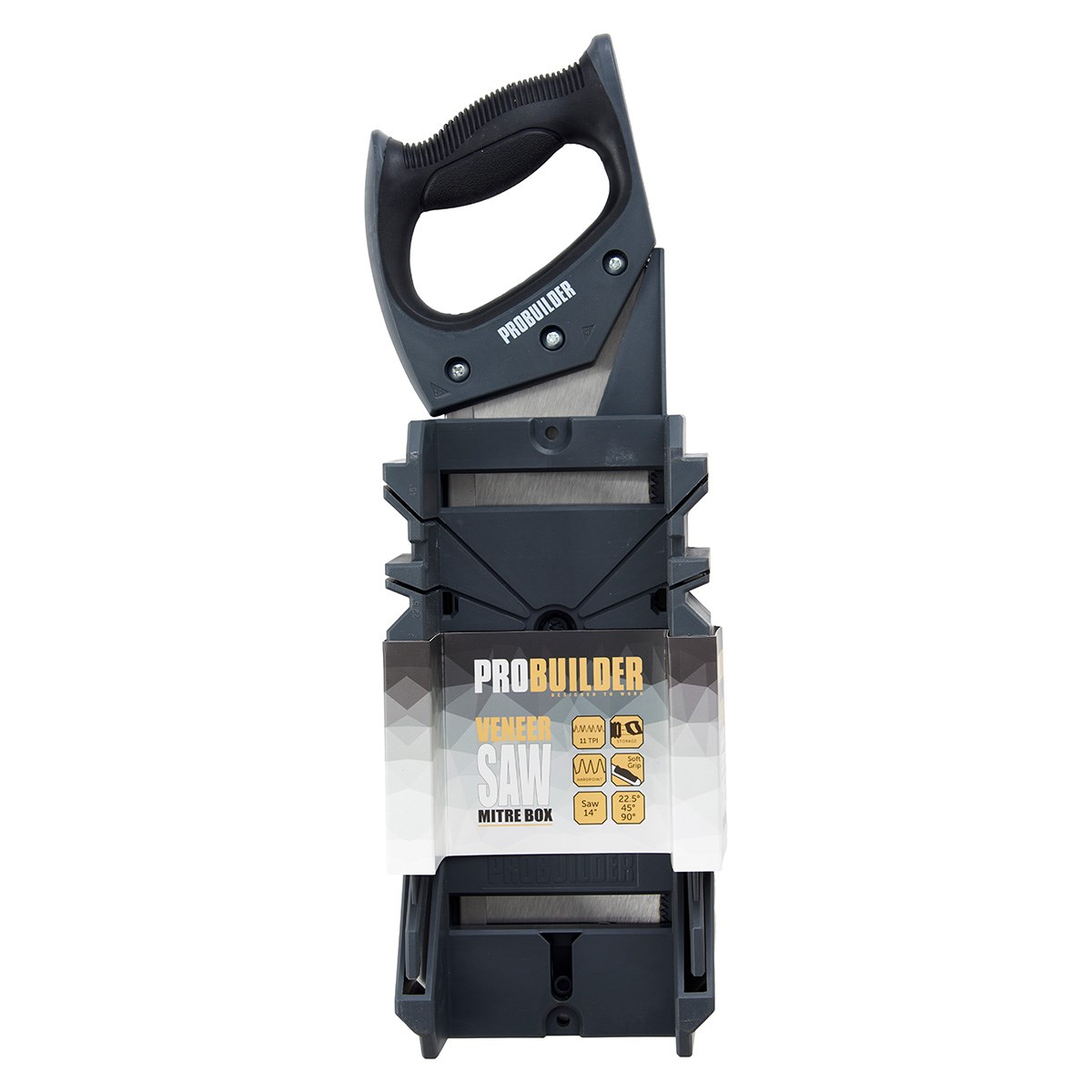 Handsåg med Skärkasett Svart