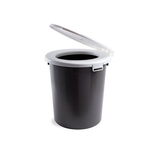 Toaletthink Grå 35L