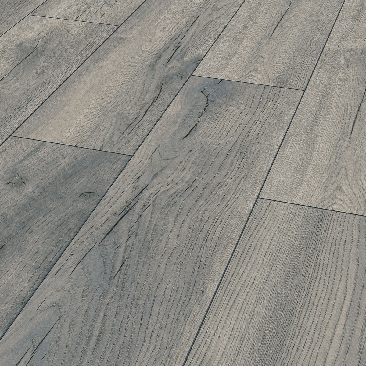 Laminatgolv Petterson Oak Grey D4765 1-stav