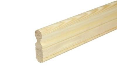 Handledare Furu, 2300x100mm, Obehandlad