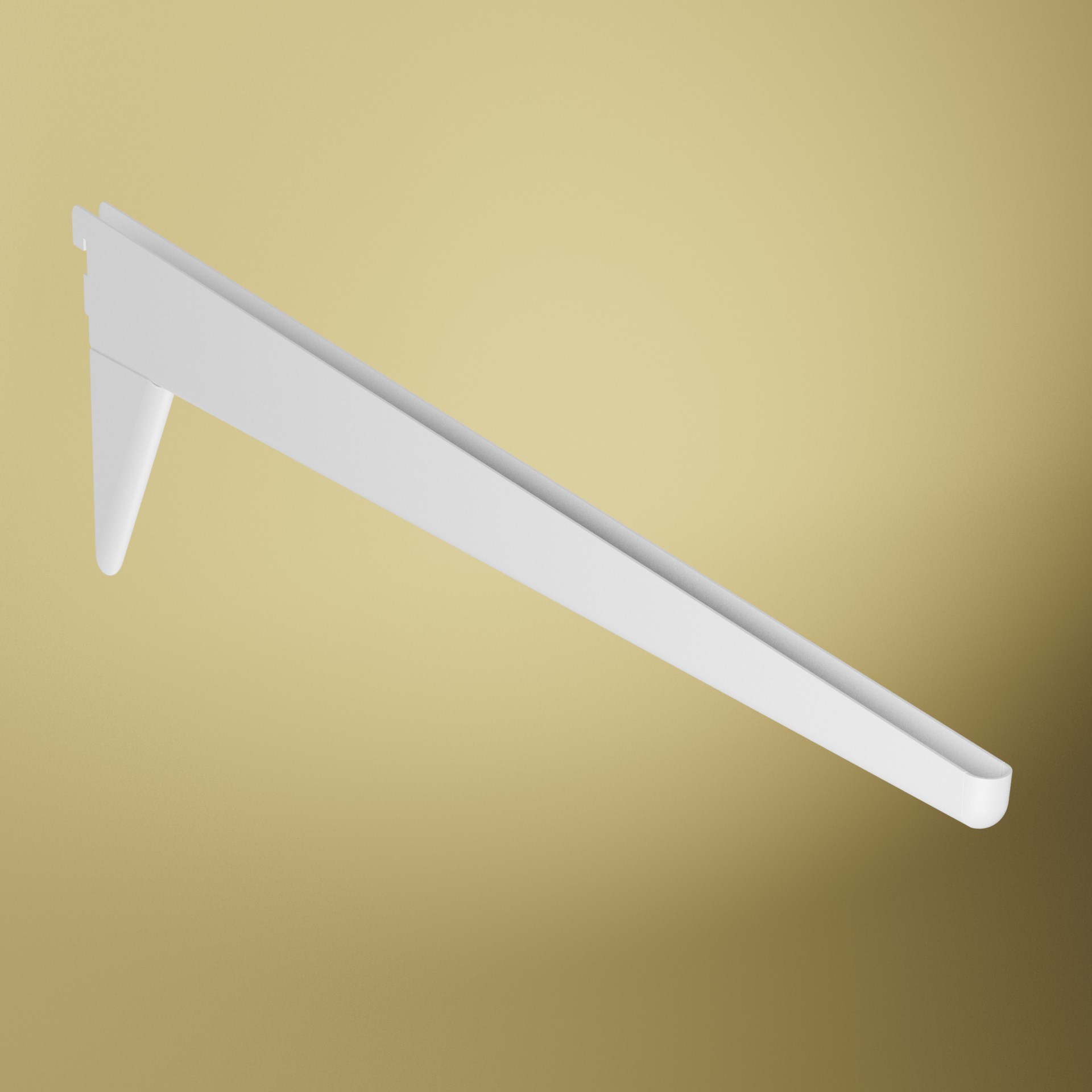 Konsol 570 Förstärkt Vit, 12x150mm