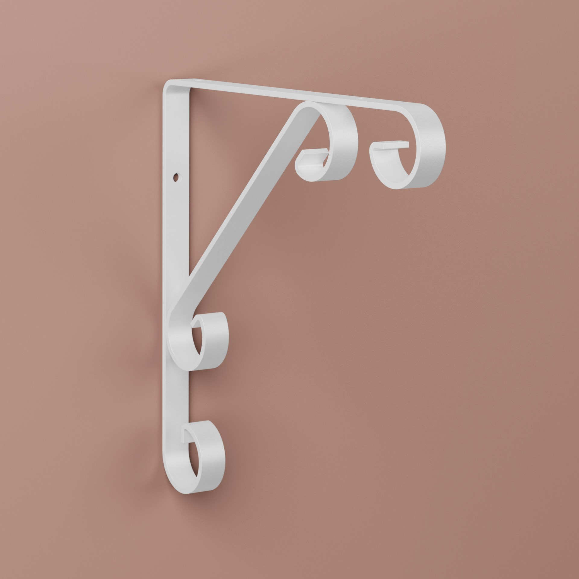 Konsol Lilly Vit, 190x190mm