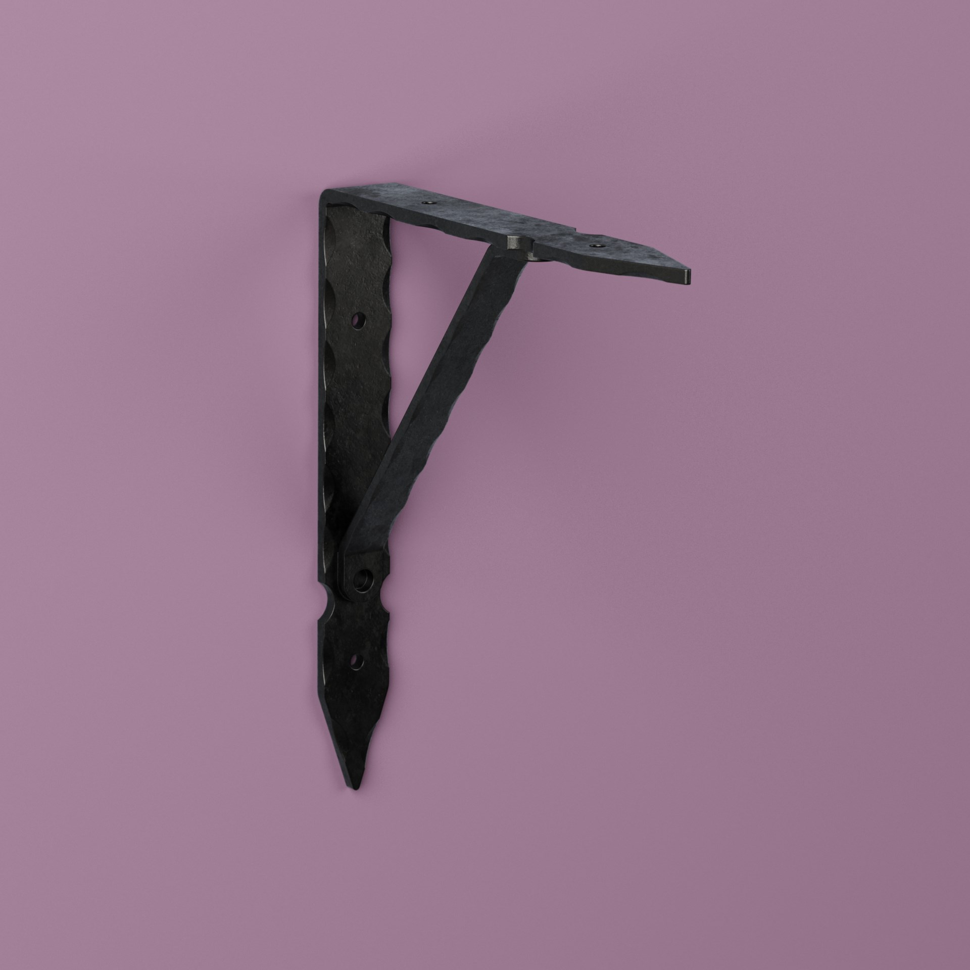 Konsol Louise Svart, 140x160mm