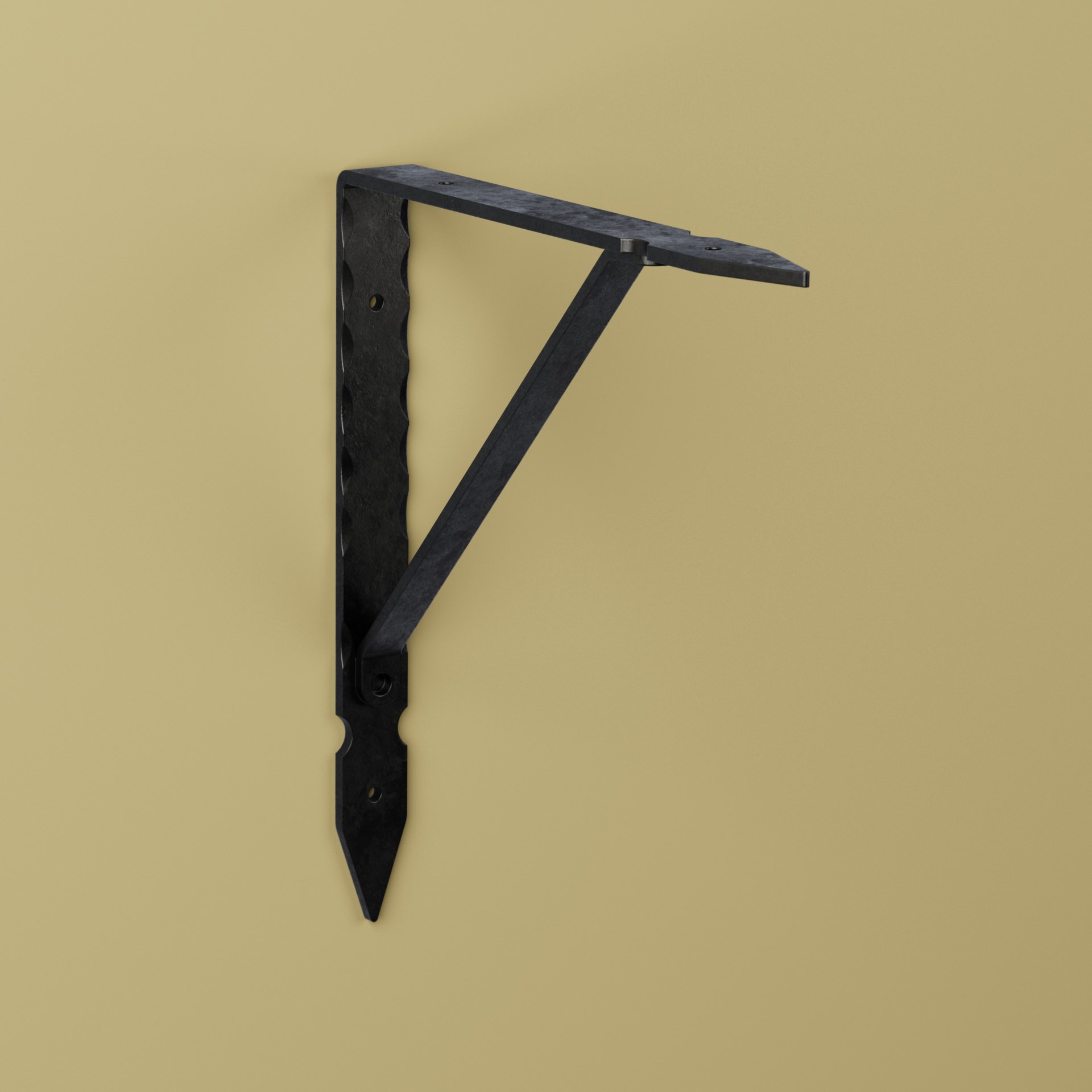 Konsol Louise Svart, 180x200mm