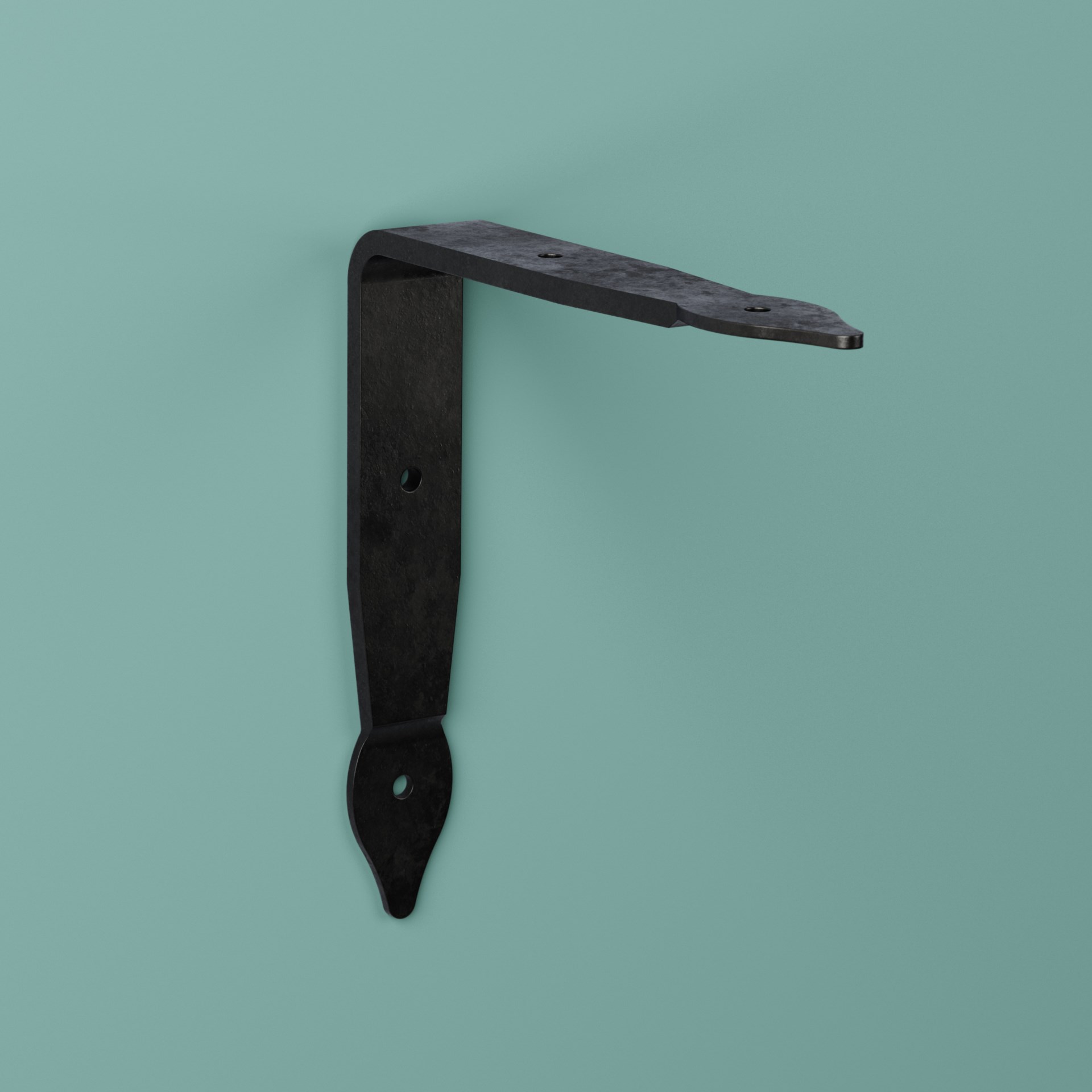 Konsol Lucia Svart, Smide, 180x180mm