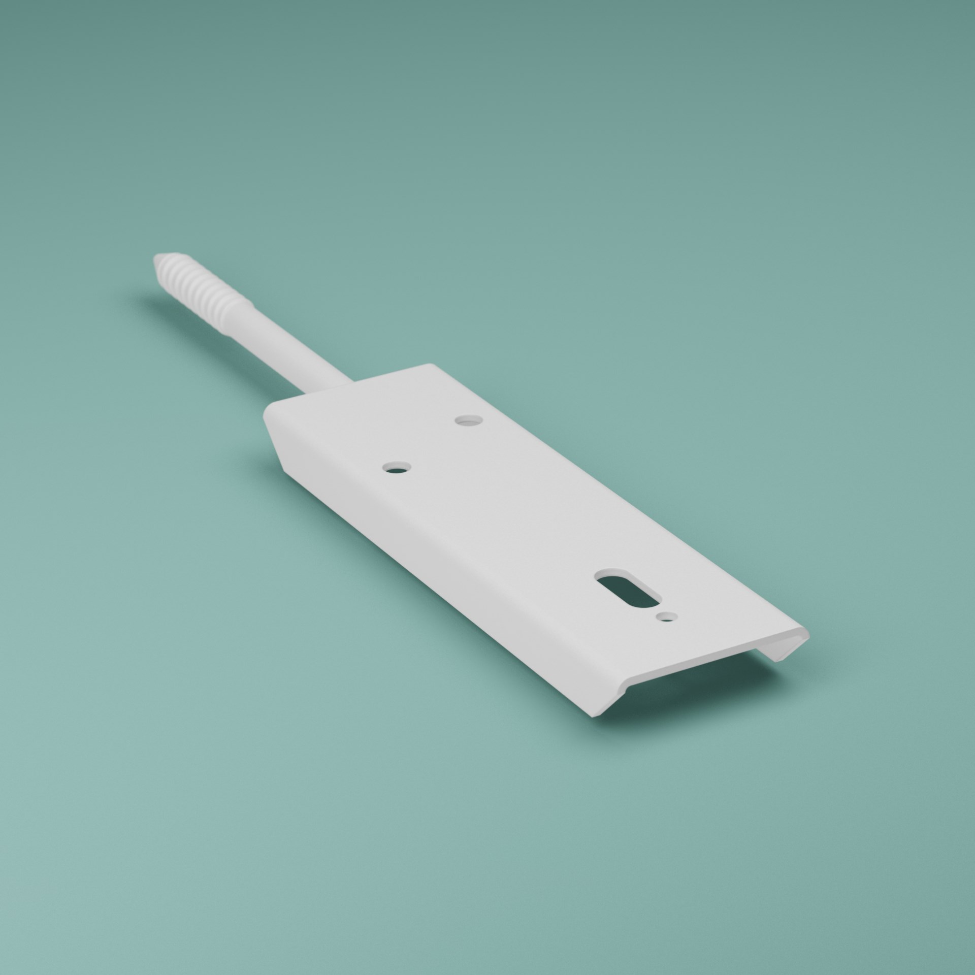 Konsol Sten Vit, 120x10mm