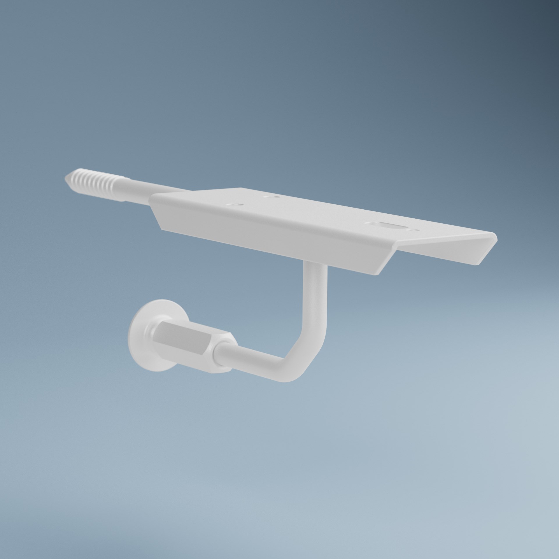 Konsol Sture Vit, 120x52mm