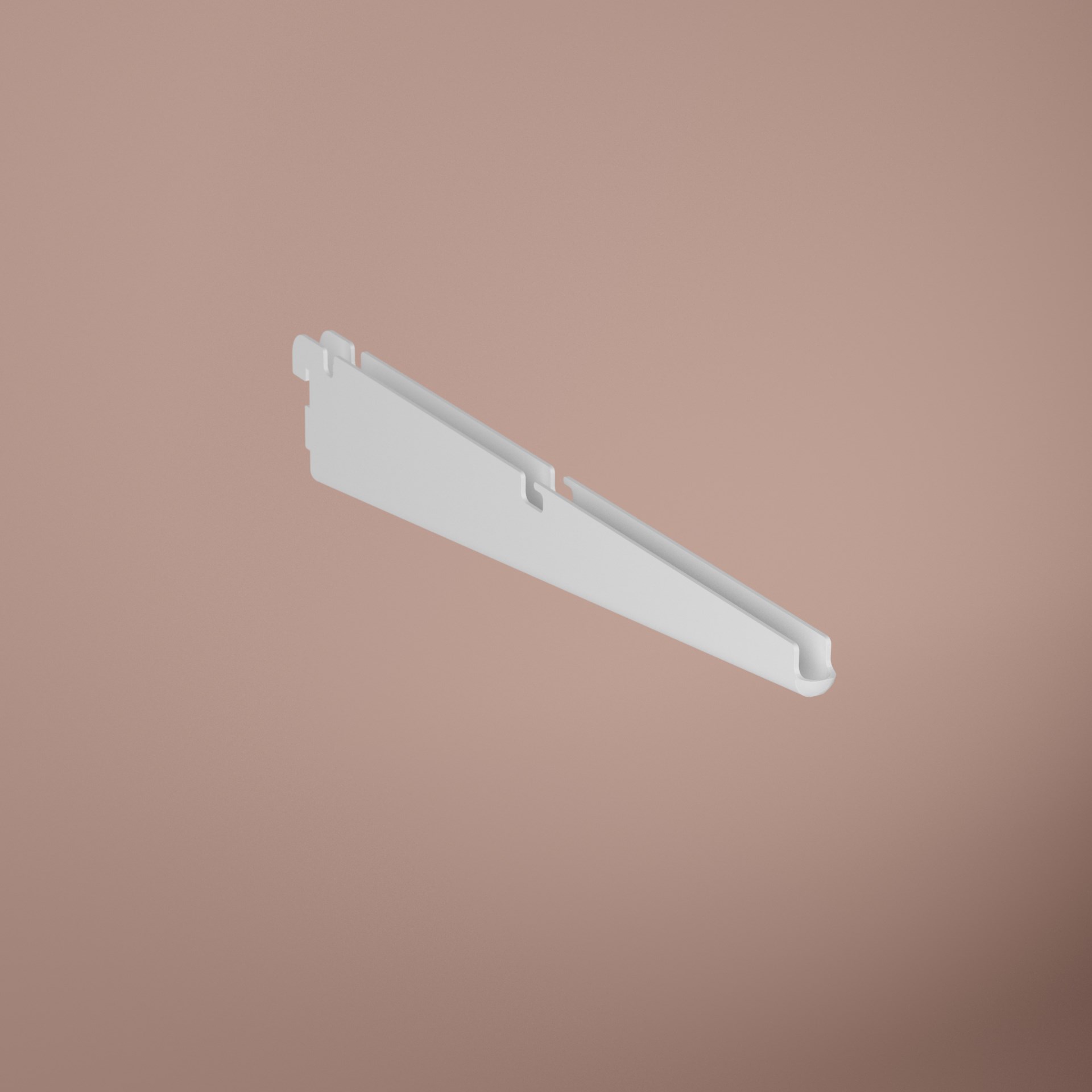 Konsol För Trådhylla Vit, 305x55mm