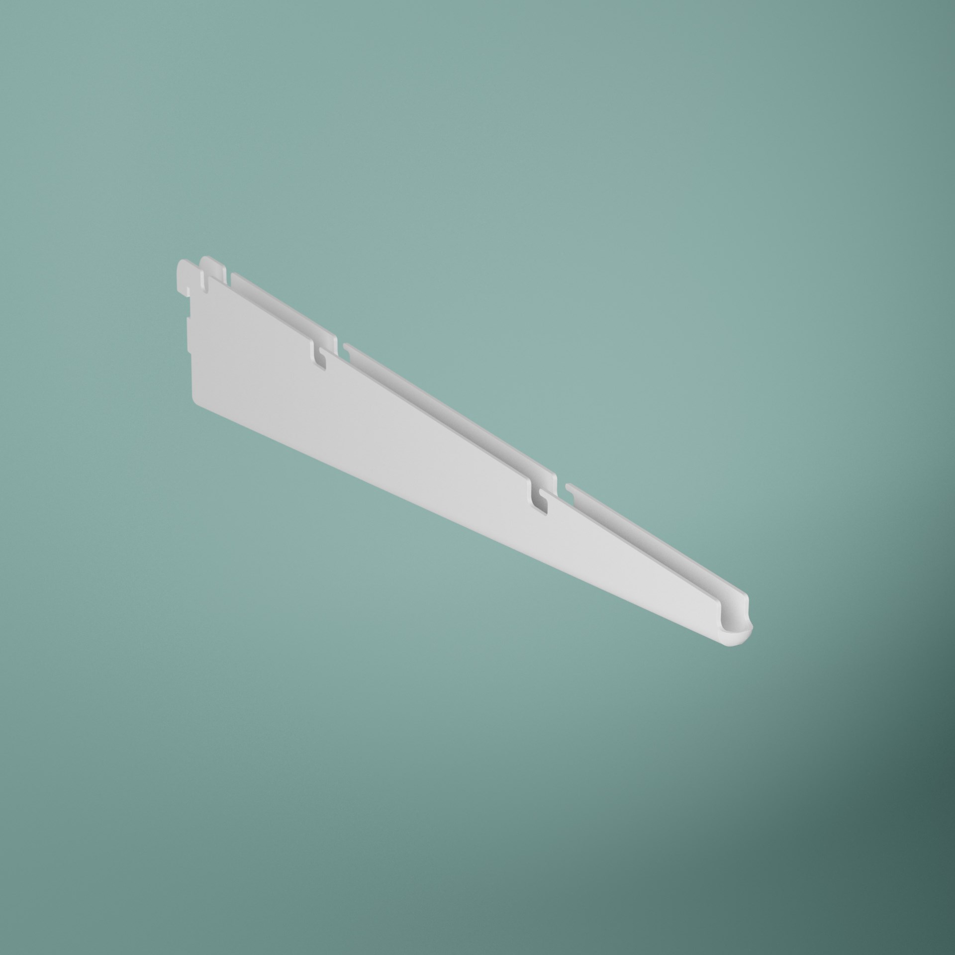 Konsol För Trådhylla Vit, 405x67mm