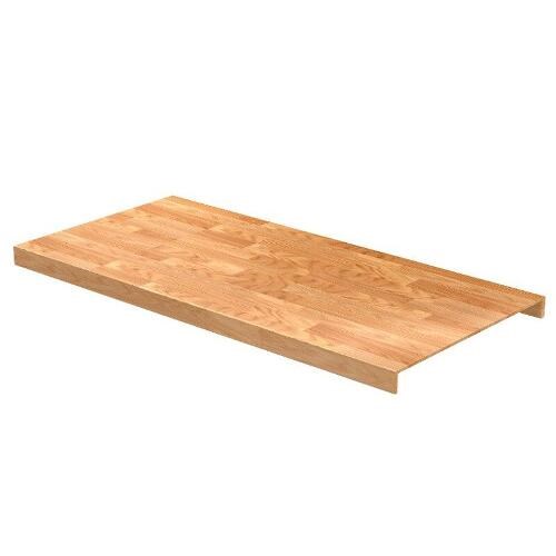 Dubbelsteg Trapp Classic Lackad Ek, 1800x48x12mm