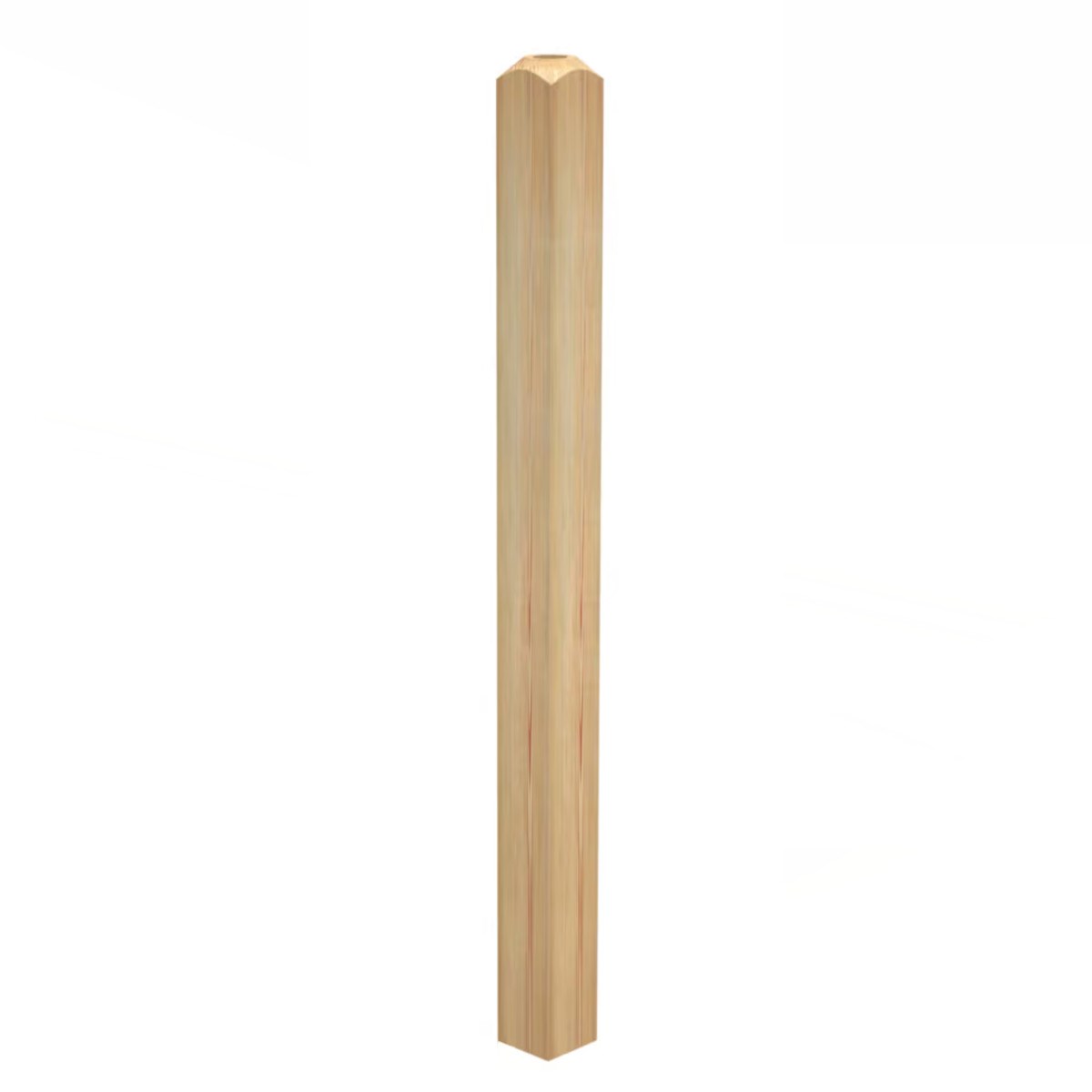 Ändstolpe Oslo Furu, Obehandlad, 1200mm