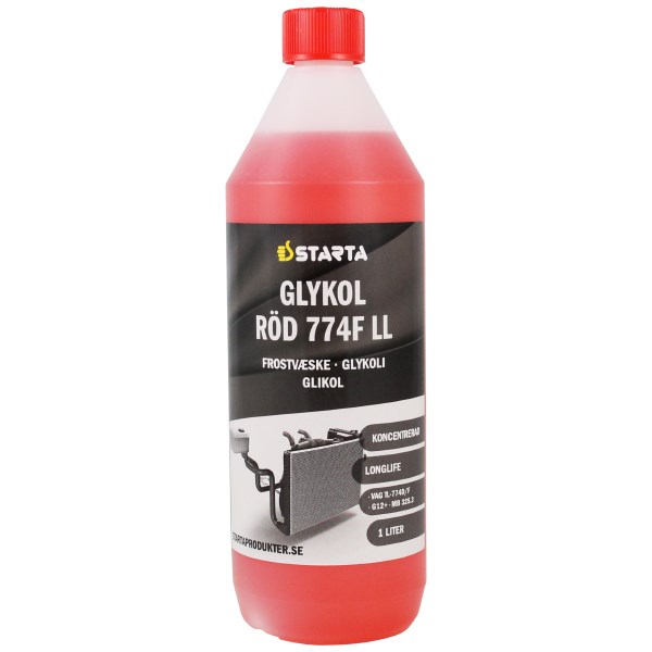 Glykol Röd 774f Longlife 1L