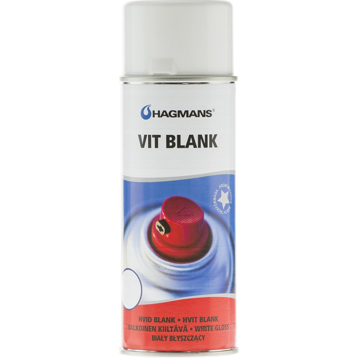 Sprayfärg Vit Blank, 400ml
