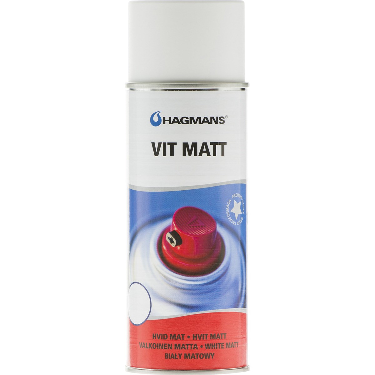 Sprayfärg Vit Matt, 400ml