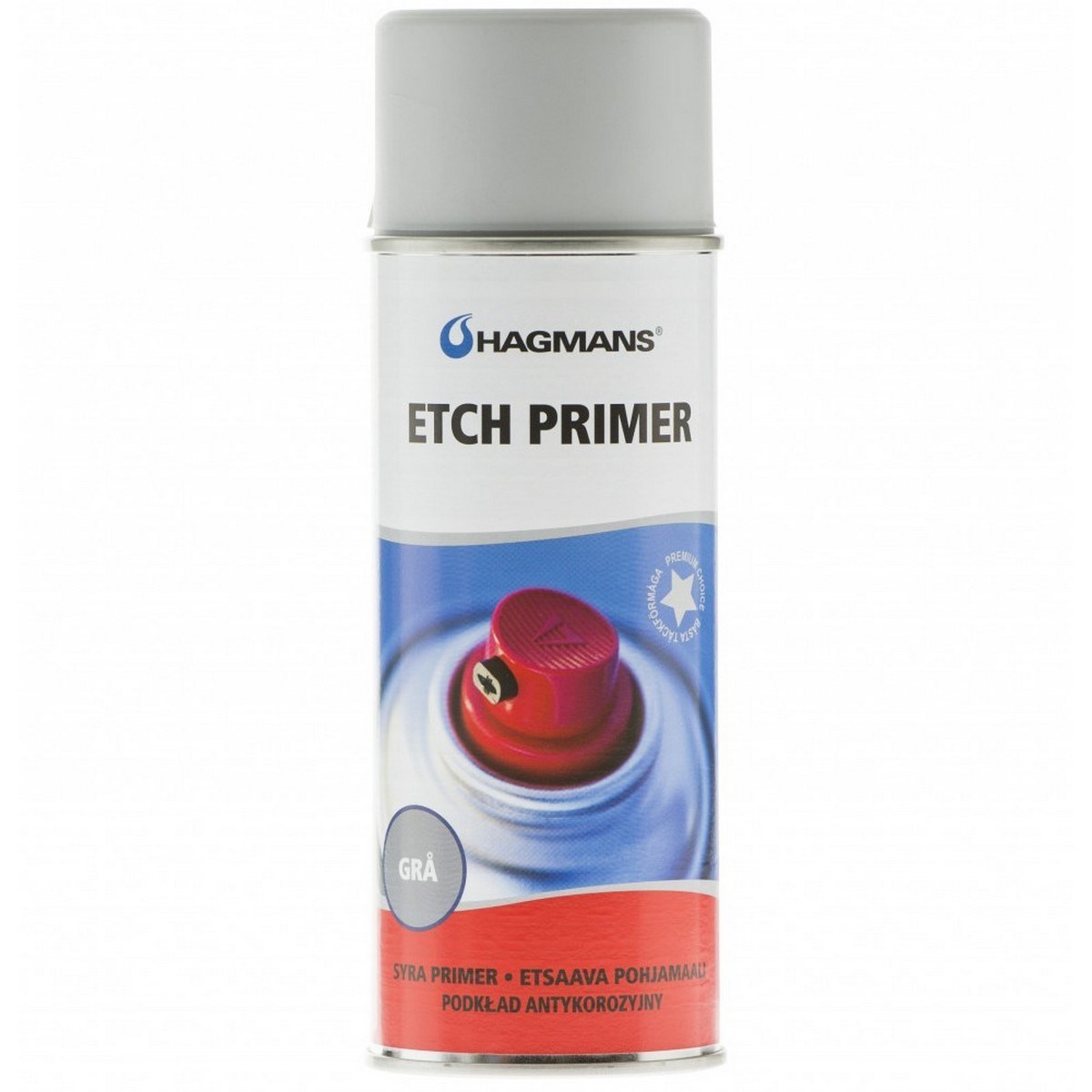 Sprayfärg Etchprimer Grå, 400ml