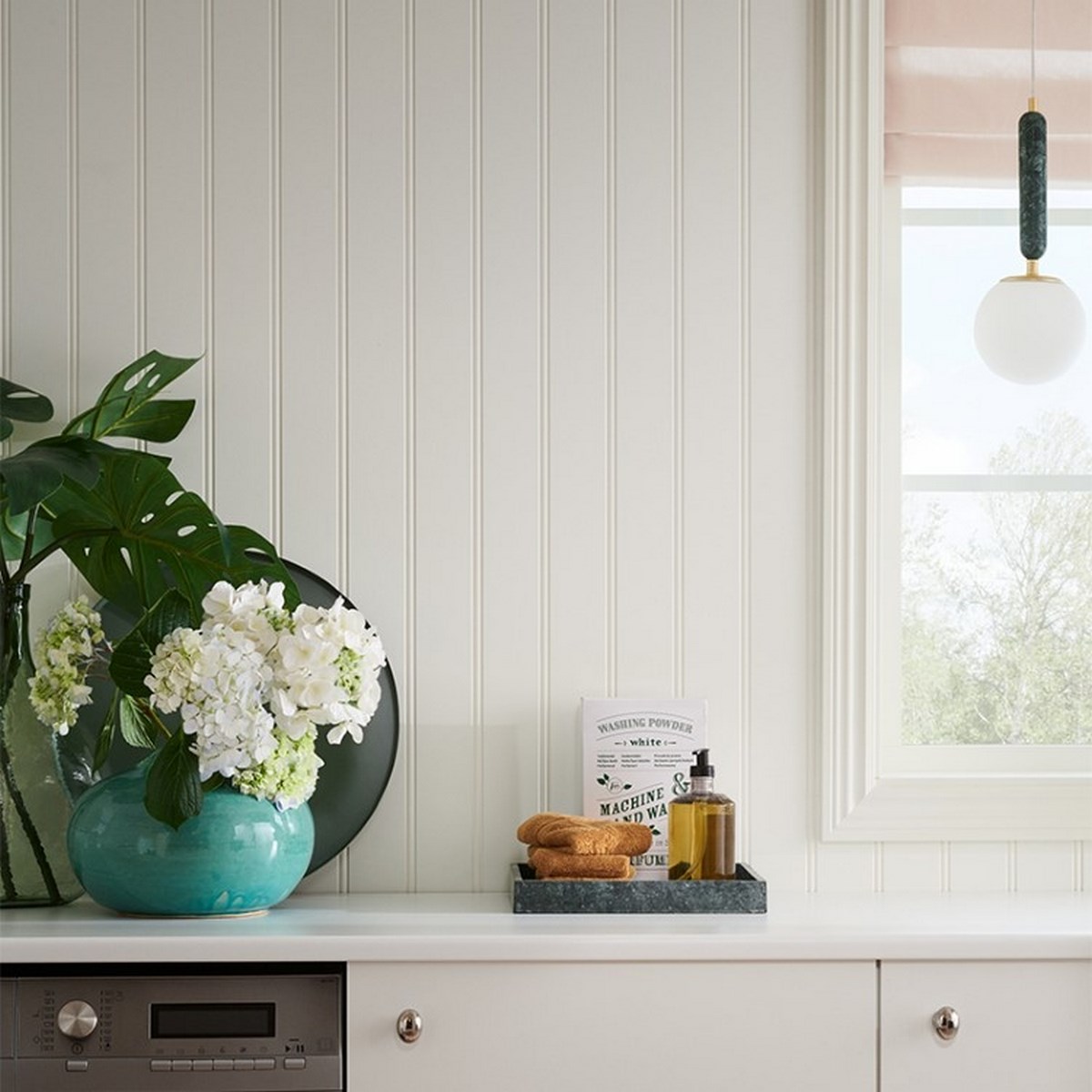 Väggpanel Regina Pärlspont De Kor Vit, Mdf, 620x2435x6mm