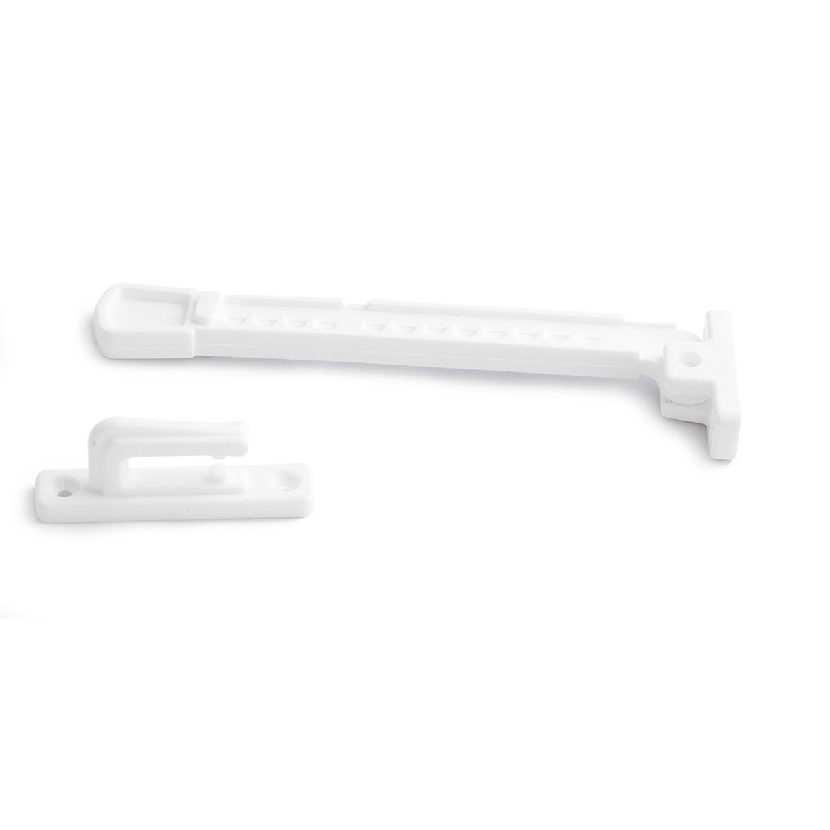 Vädringsbeslag 1225-1 Plast, Vit