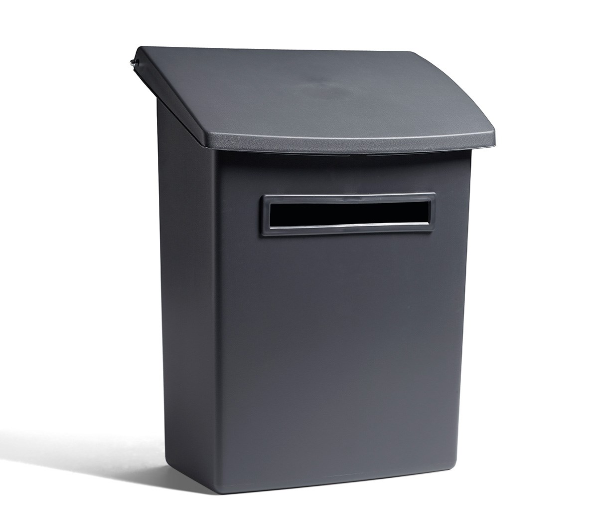 Postlåda 555 Plast Mörkgrå