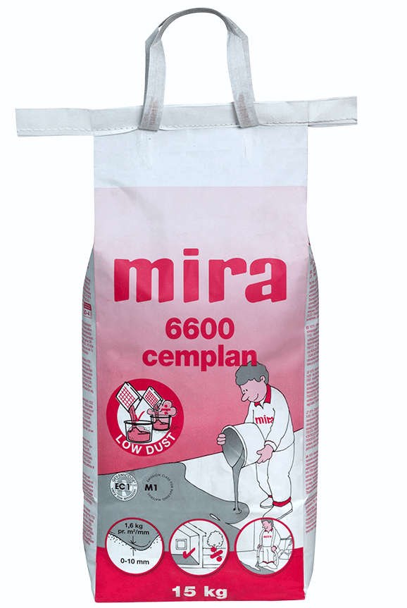 Golvspackel 6600 Cemplan 15kg