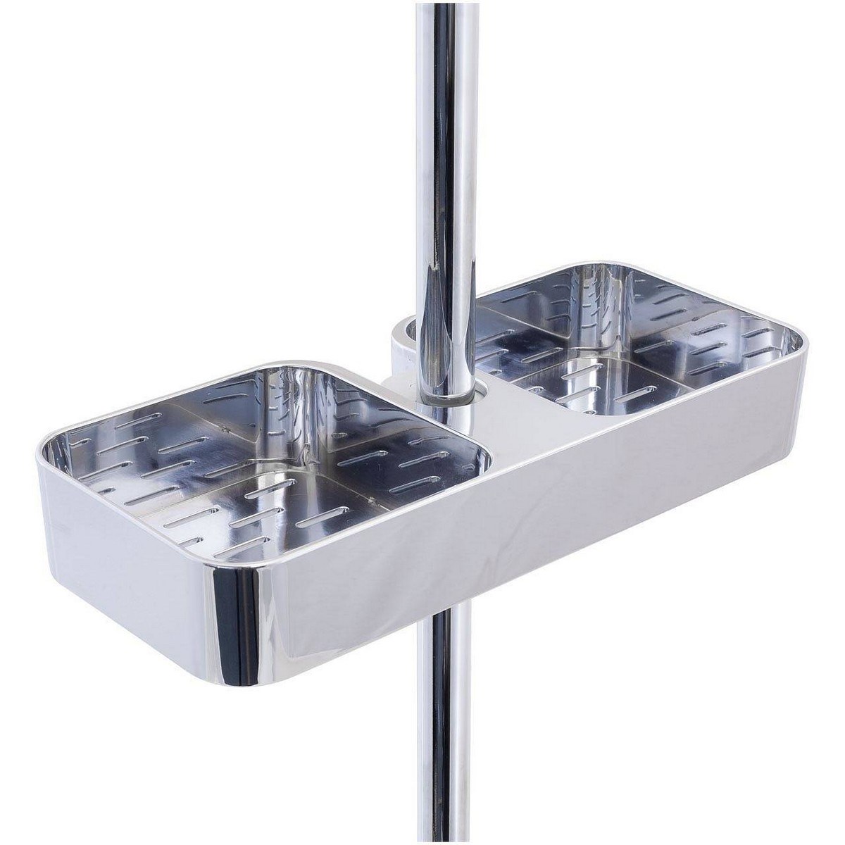 Duschhylla Snap-on Krom