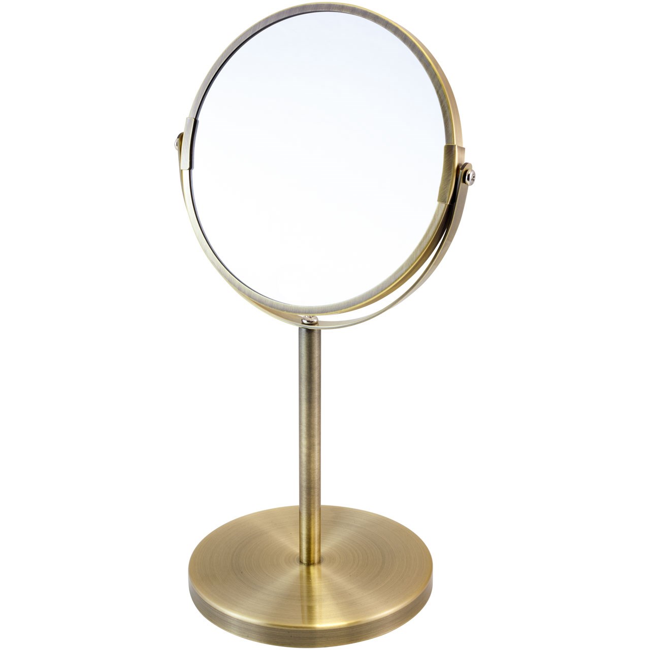 Sminkspegel Rund 170mm, Mässing