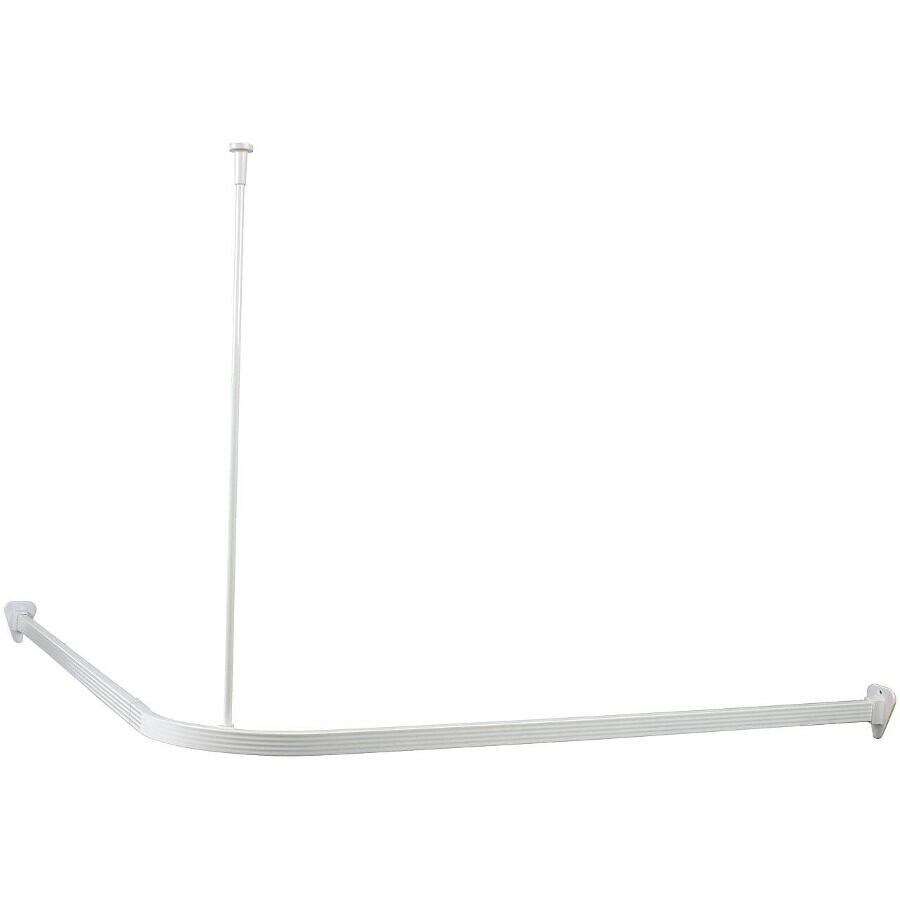 Duschdraperistång Proffs Vinkel 900x900mm, Vit