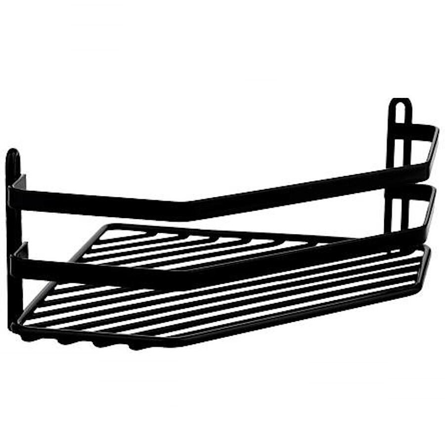 Duschhylla Hörn Satina 1-plan Svart