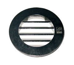 Ventilationsgaller Gjuten Aluminium, 125mm