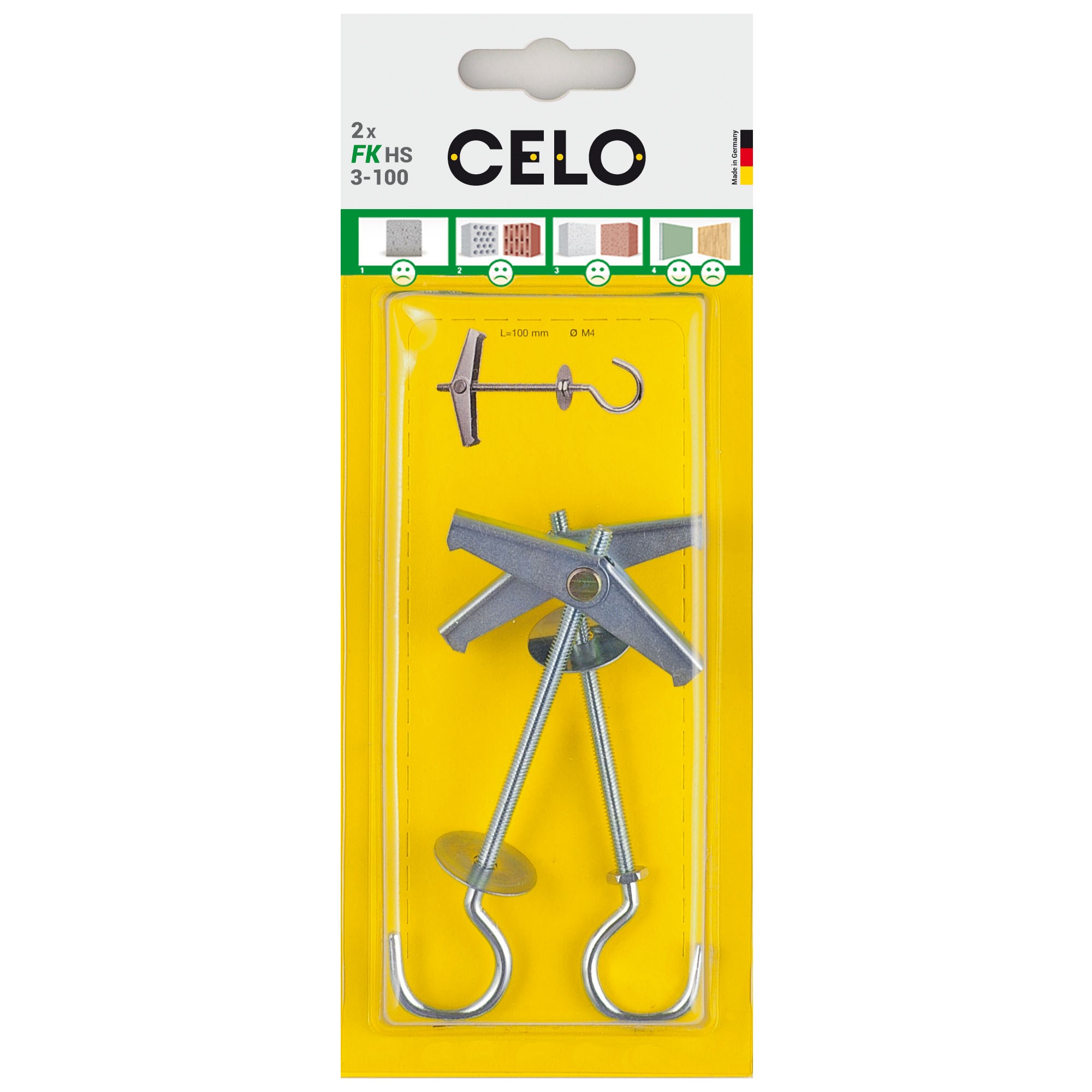 Fjäderankare Fk-s 4-90 2st