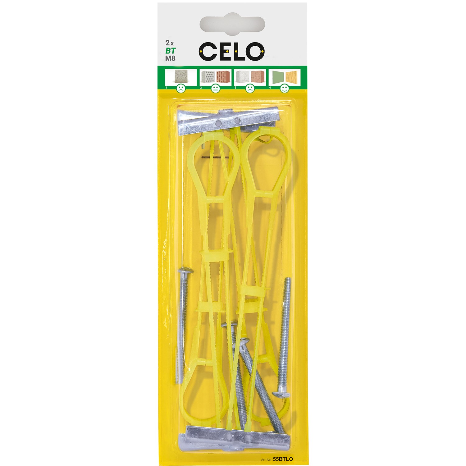 Hålrumsplugg BT Plus med Skruv M4 1st