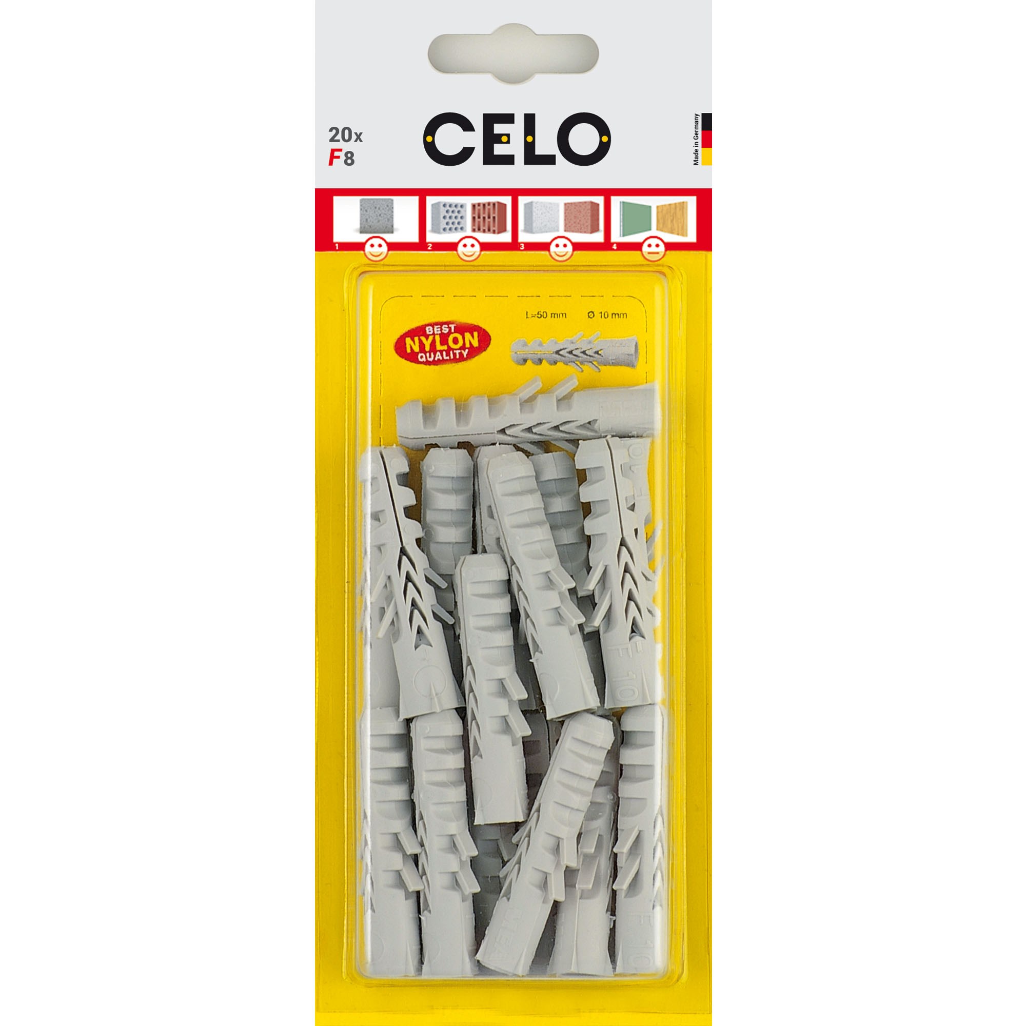 Standardplugg F 10 20st