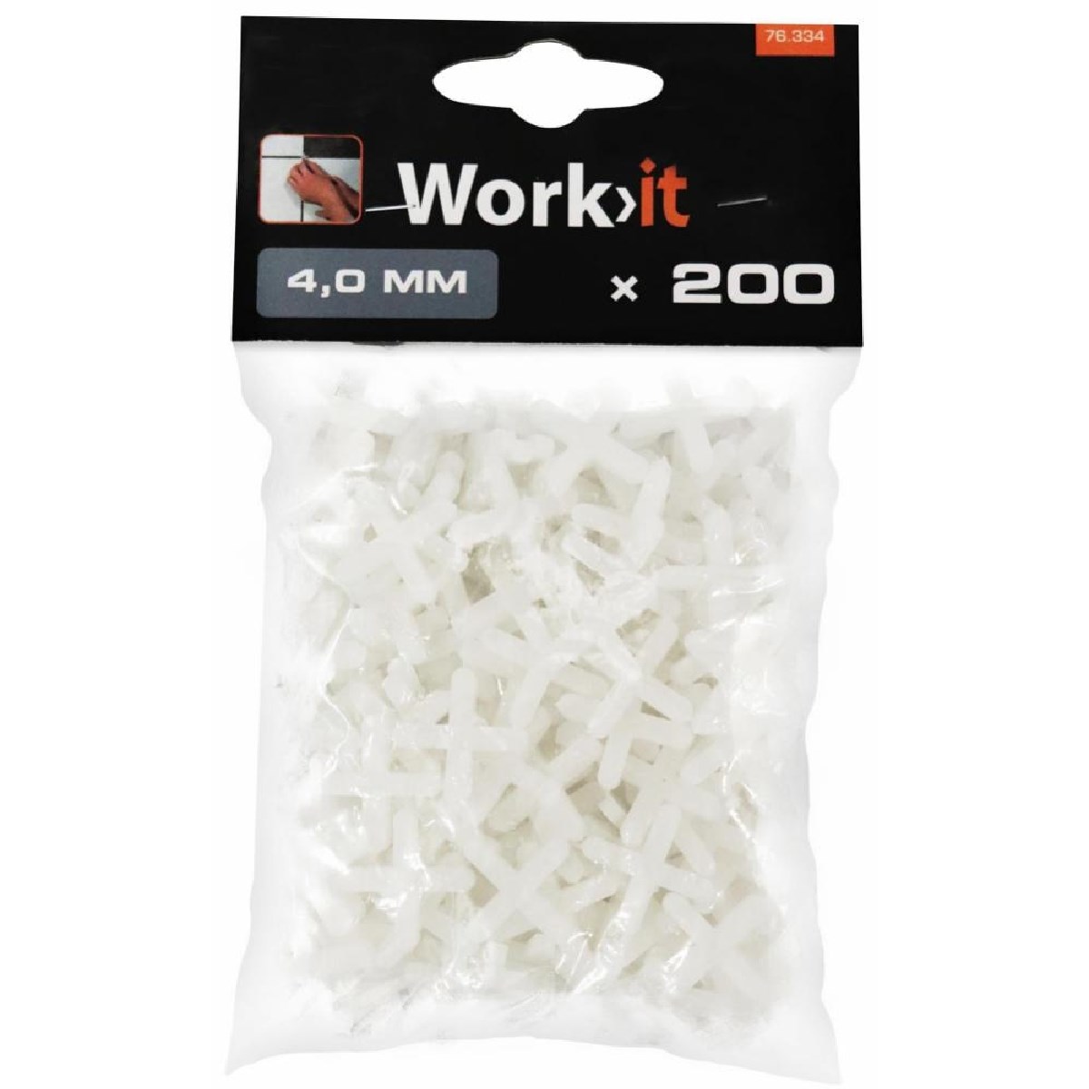 Kakelkryss 4mm, 200st