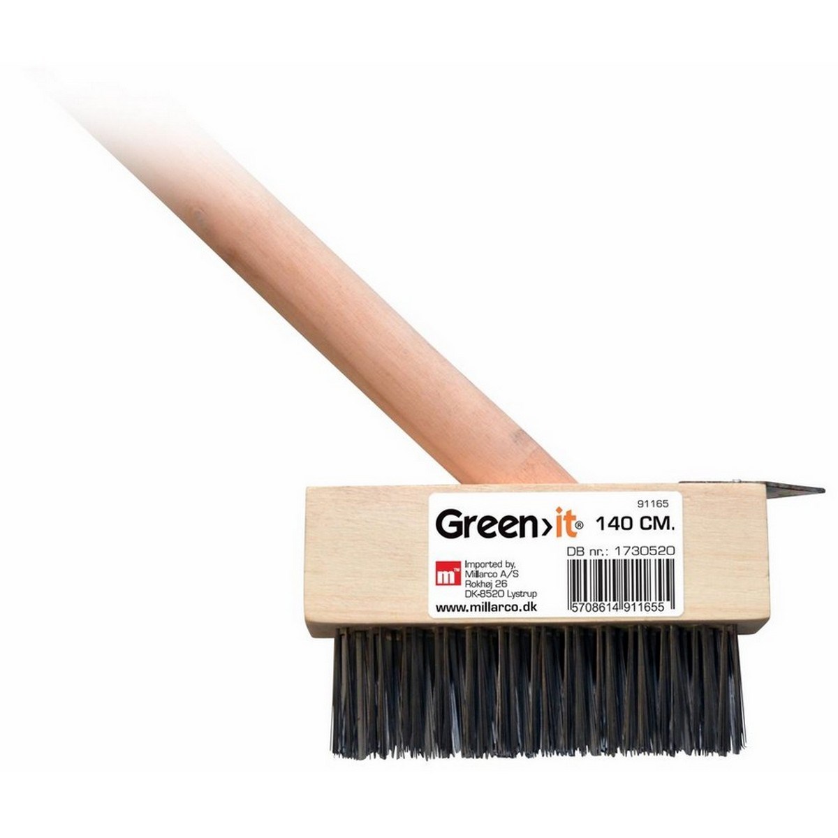 Plattrensare med Stålborste 140 Cm Ø2.4x140cm