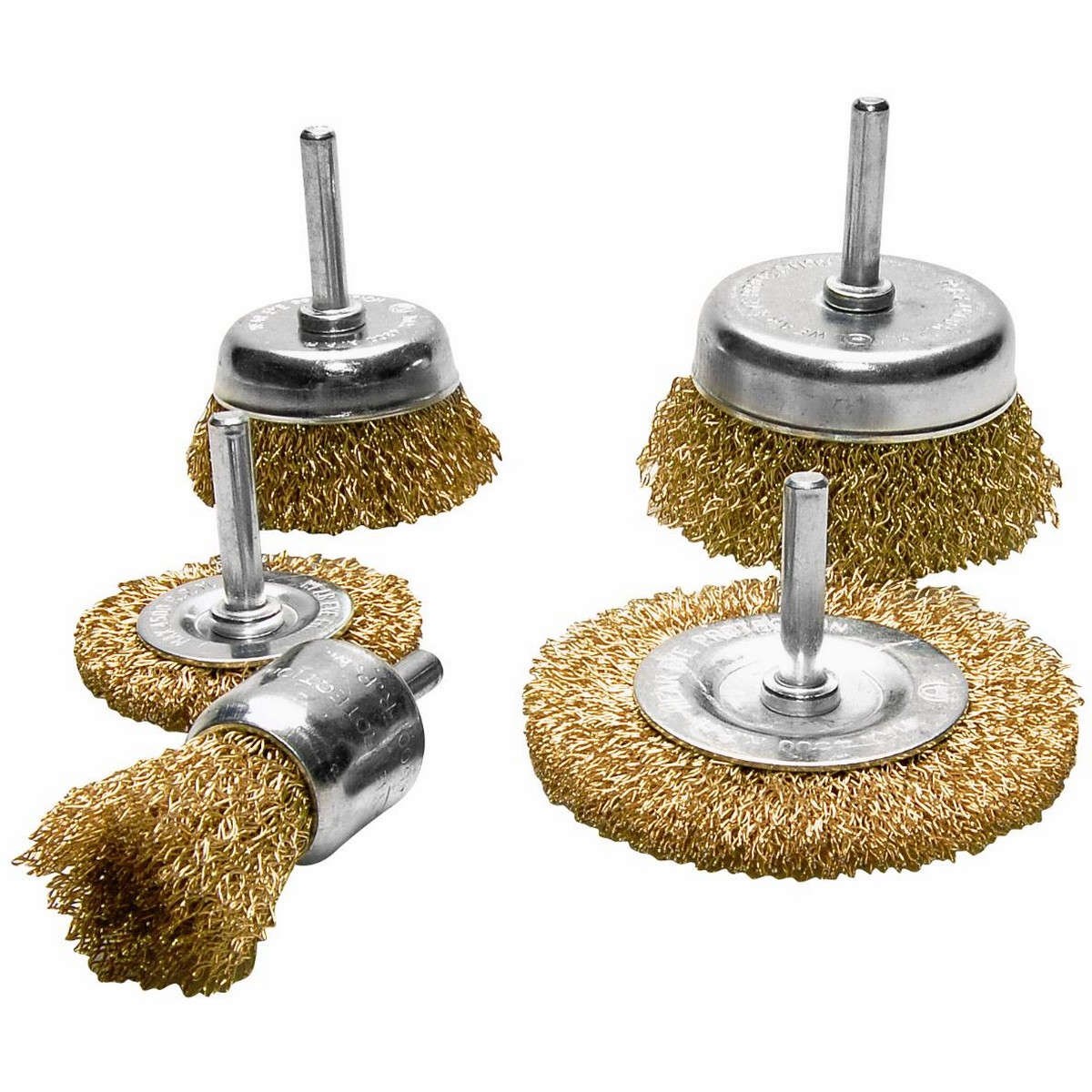 Stålborstsats 5 Delar