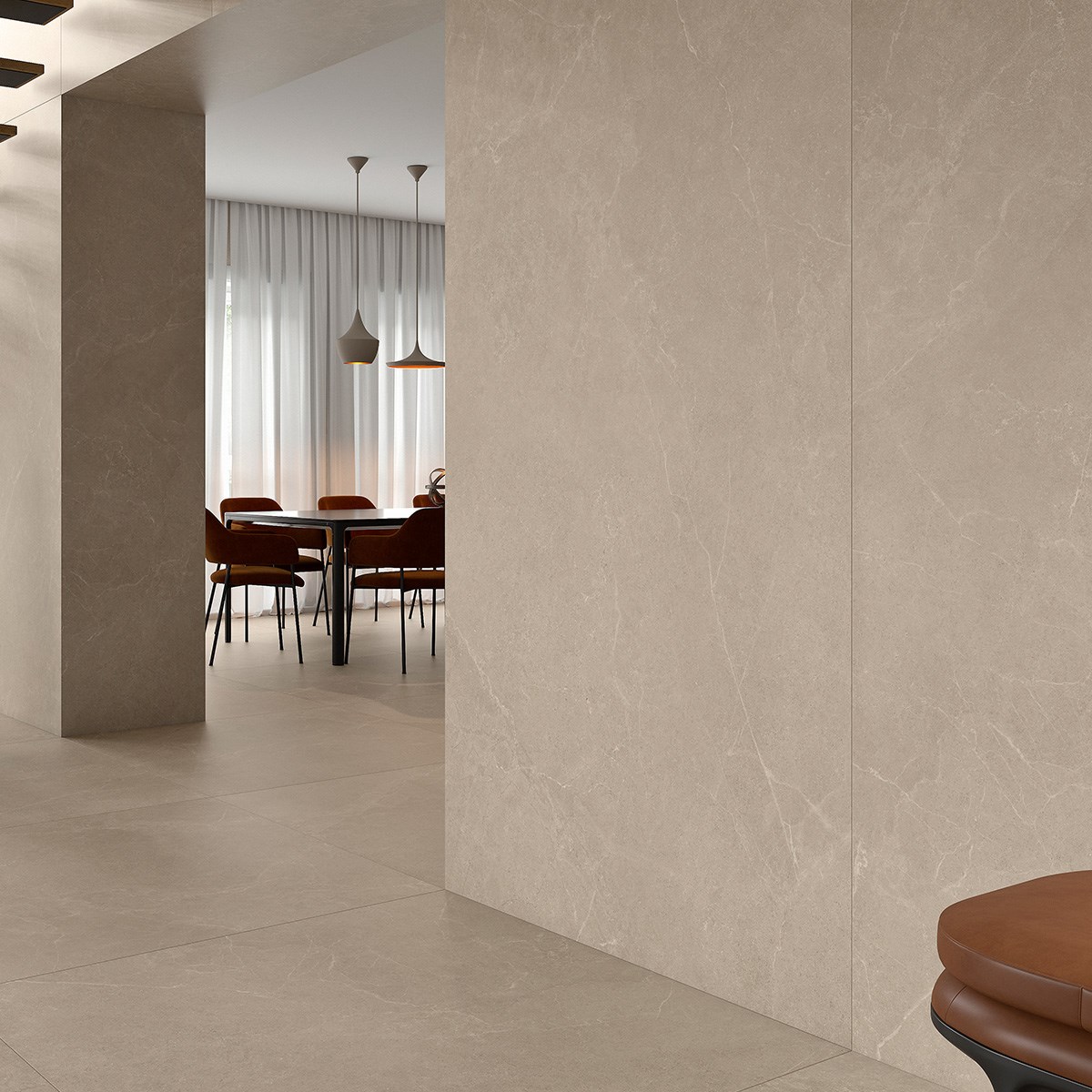 Klinker Granitkeramik Solid Earth Rect Beige, 60x60cm, Matt