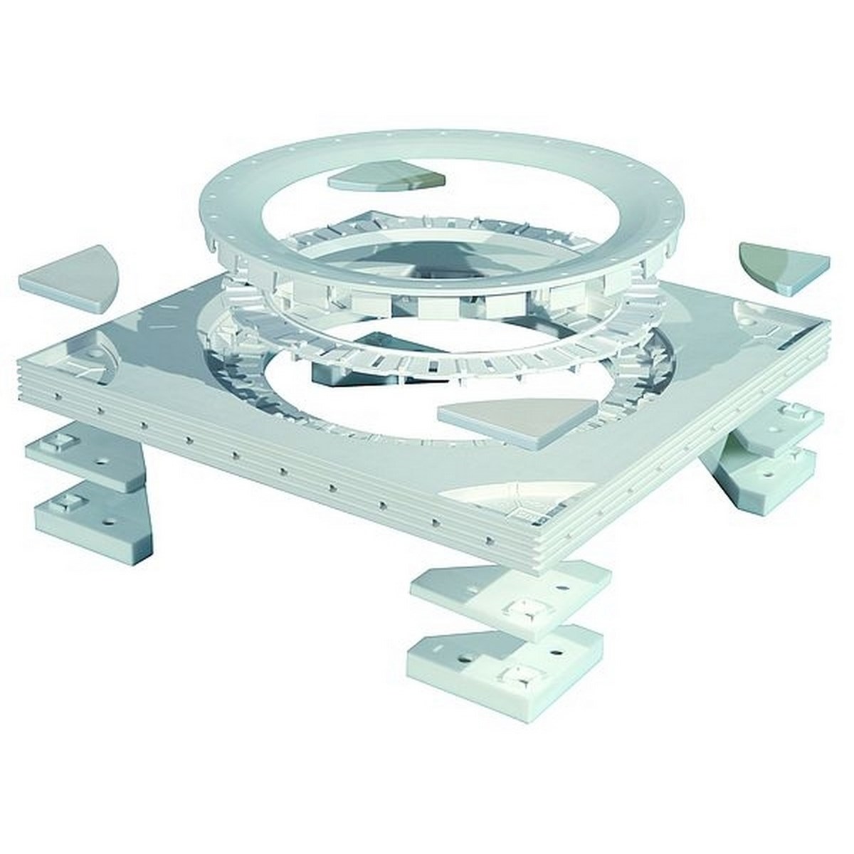 Monteringsplatta 300 Multi 22Mm