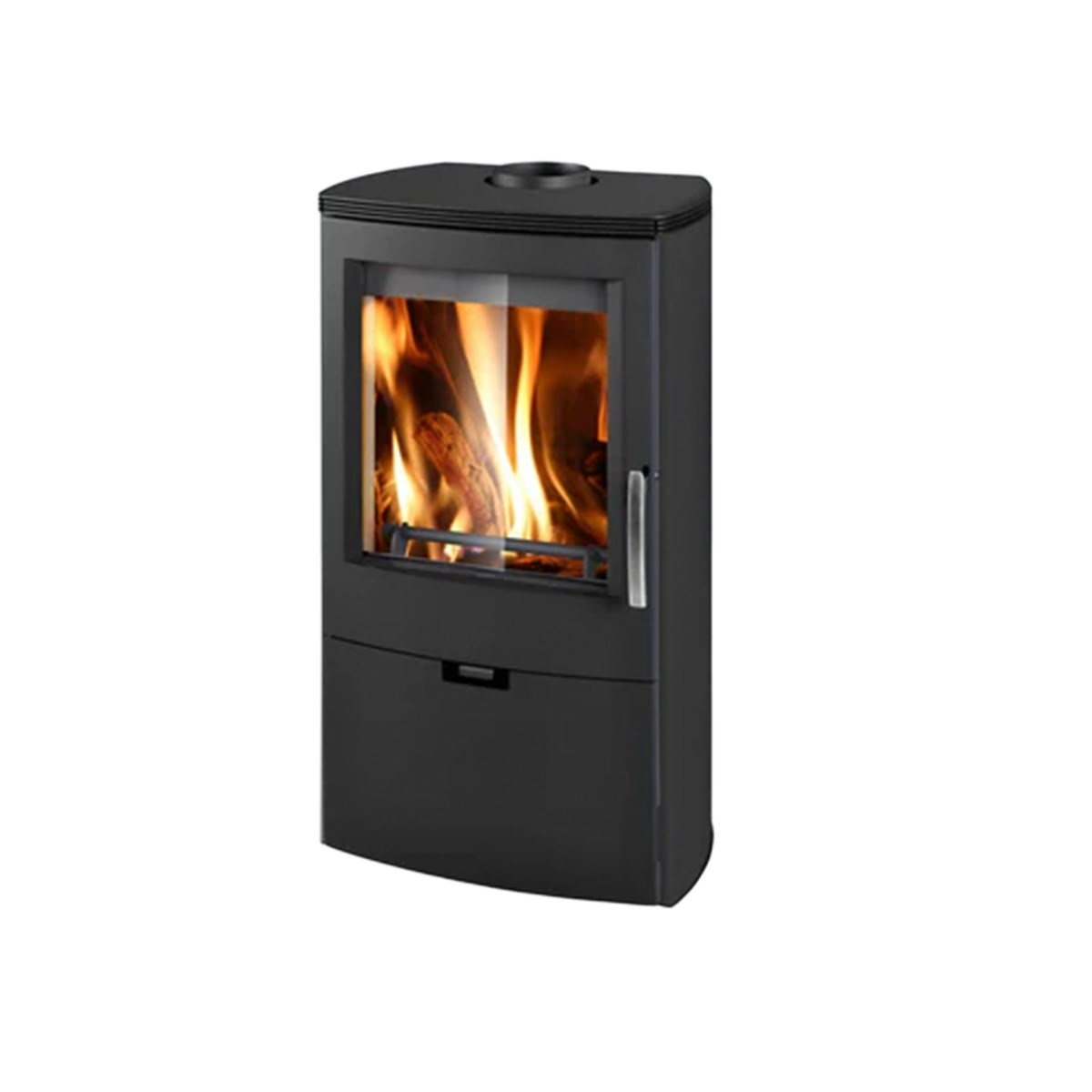 Braskamin Falun Svart