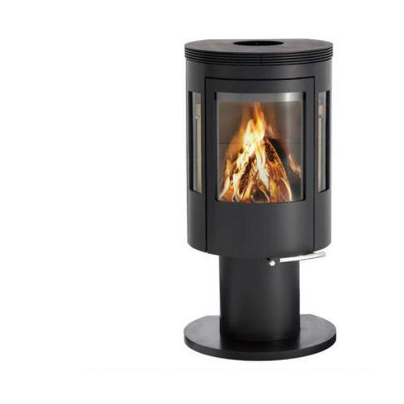 Braskamin Well Done Svart, 8000 W